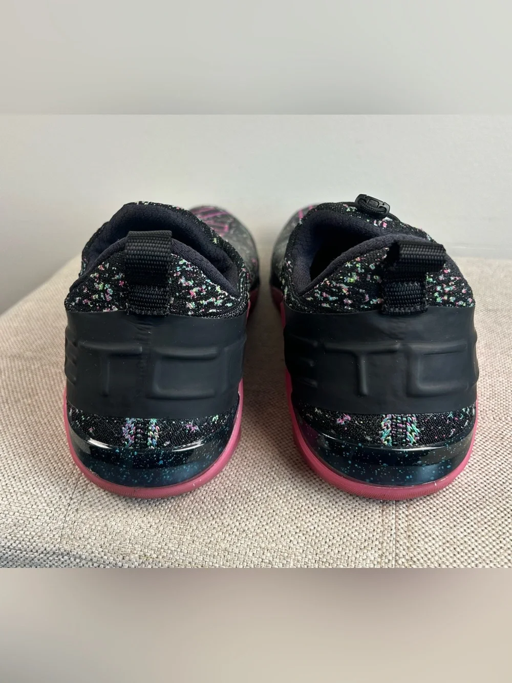 Nike React Metcon AMP Black Pink Cross Training Gym Shoes Womens 9.5 CT9155-063 - Picture 12 of 15